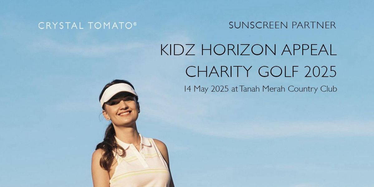 Crystal Tomato® Partners with Kidz Horizon Appeal as Sunscreen Sponsor for Charity Golf 2025