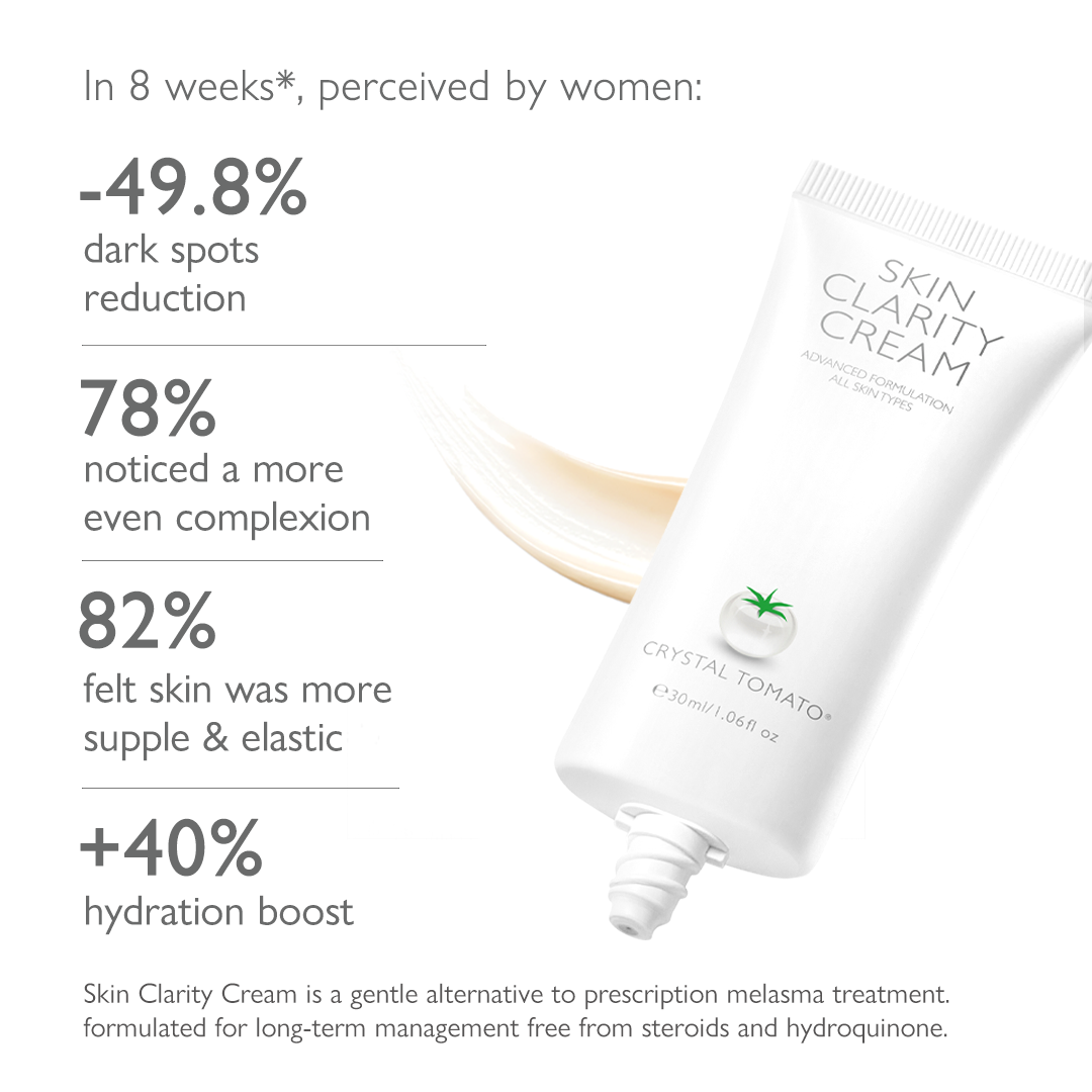 CRYSTAL TOMATO® Skin Clarity Cream | Advanced Dark Spot CRYSTAL TOMATO® Skin Clarity Cream | Advanced Dark Spot