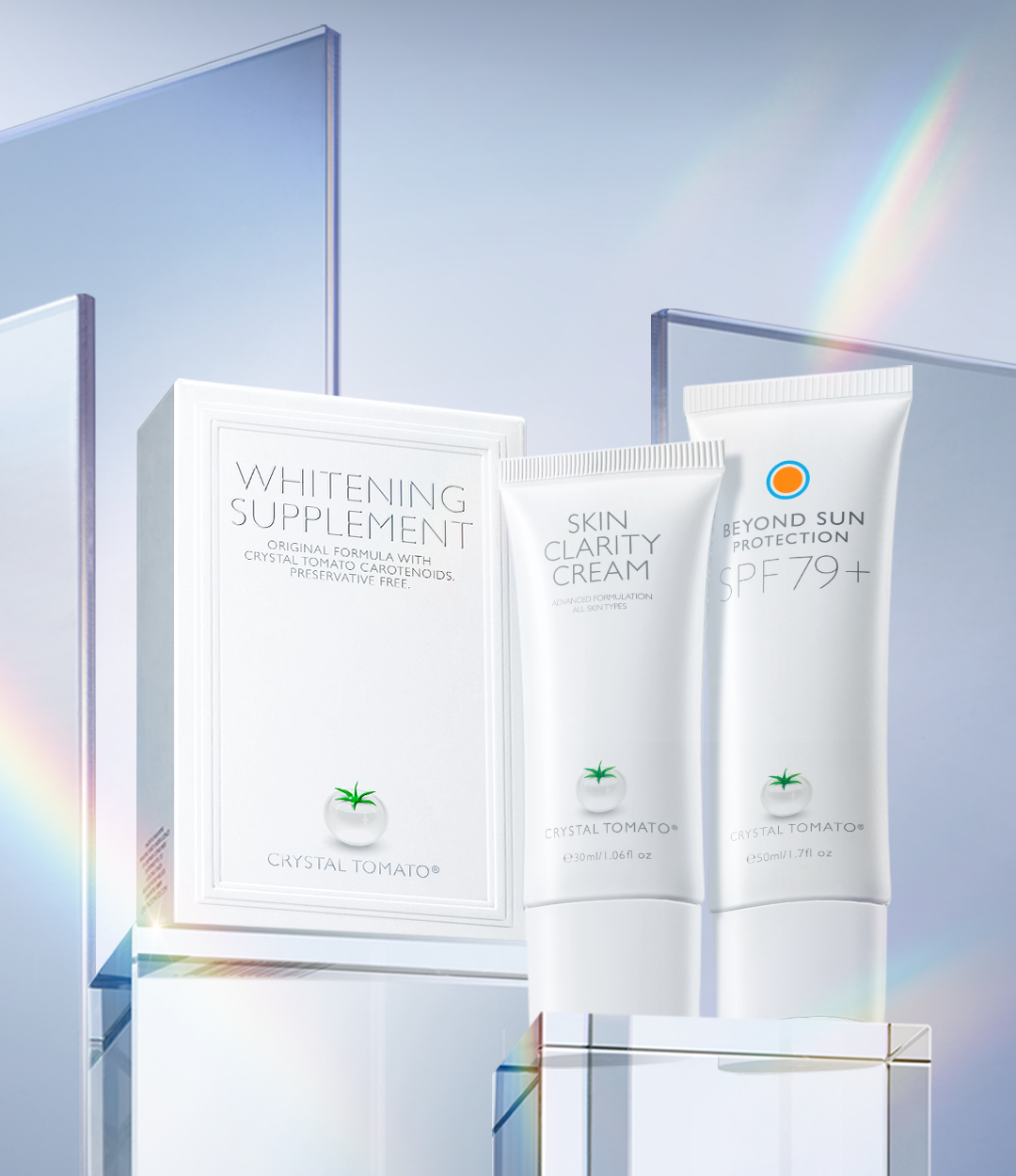 Clinically Proven Whitening Supplement | CRYSTAL TOMATO® Whitening