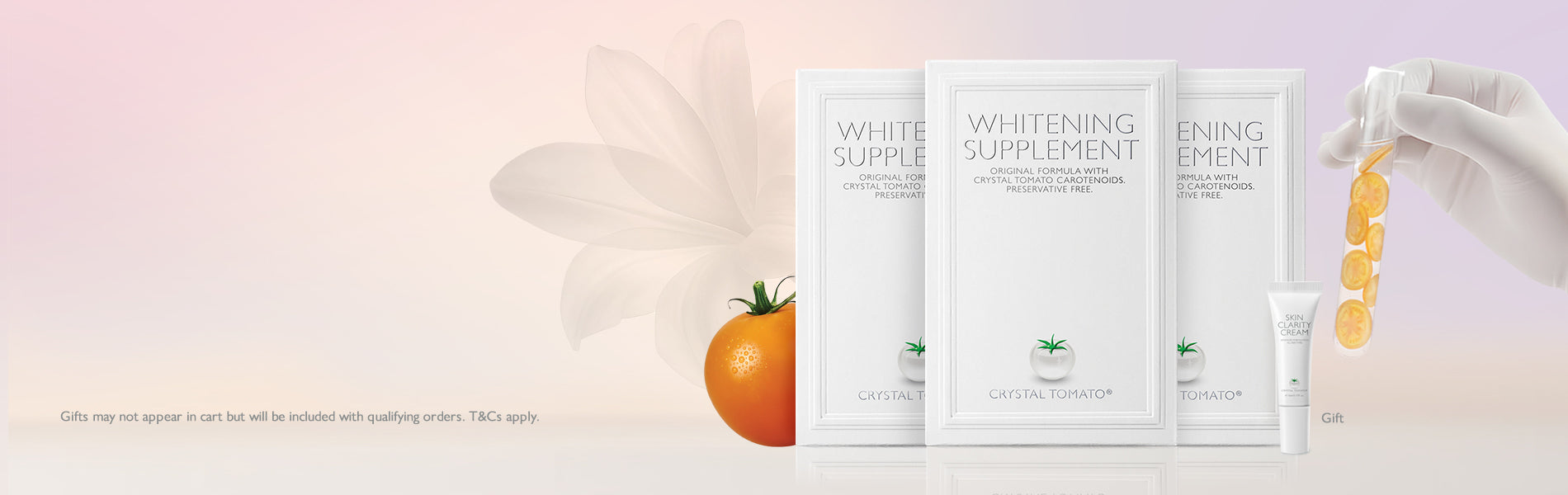 CRYSTAL TOMATO® - Premium Skin Whitening Supplements & Protection