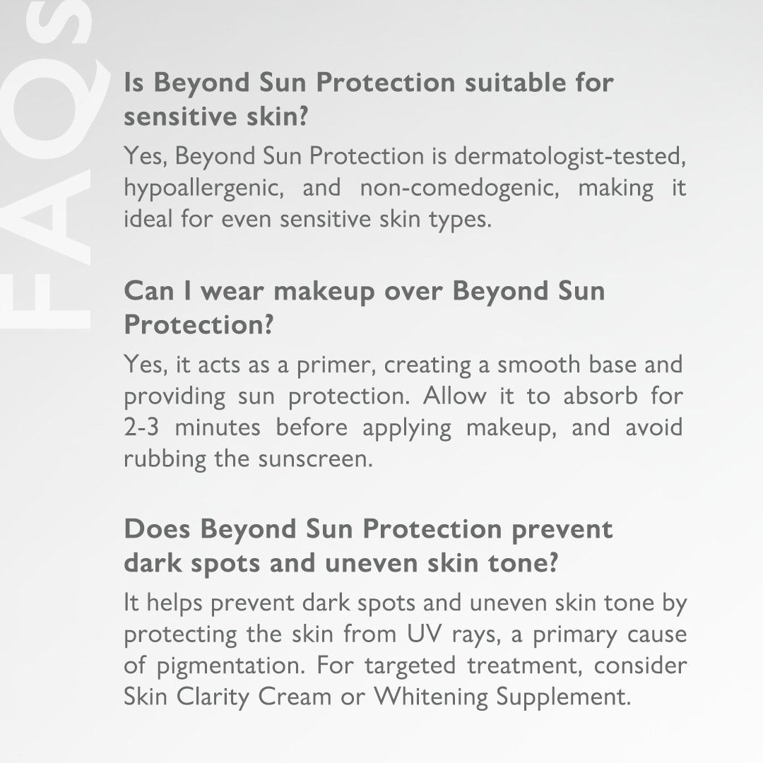 Beyond Sun Protection
