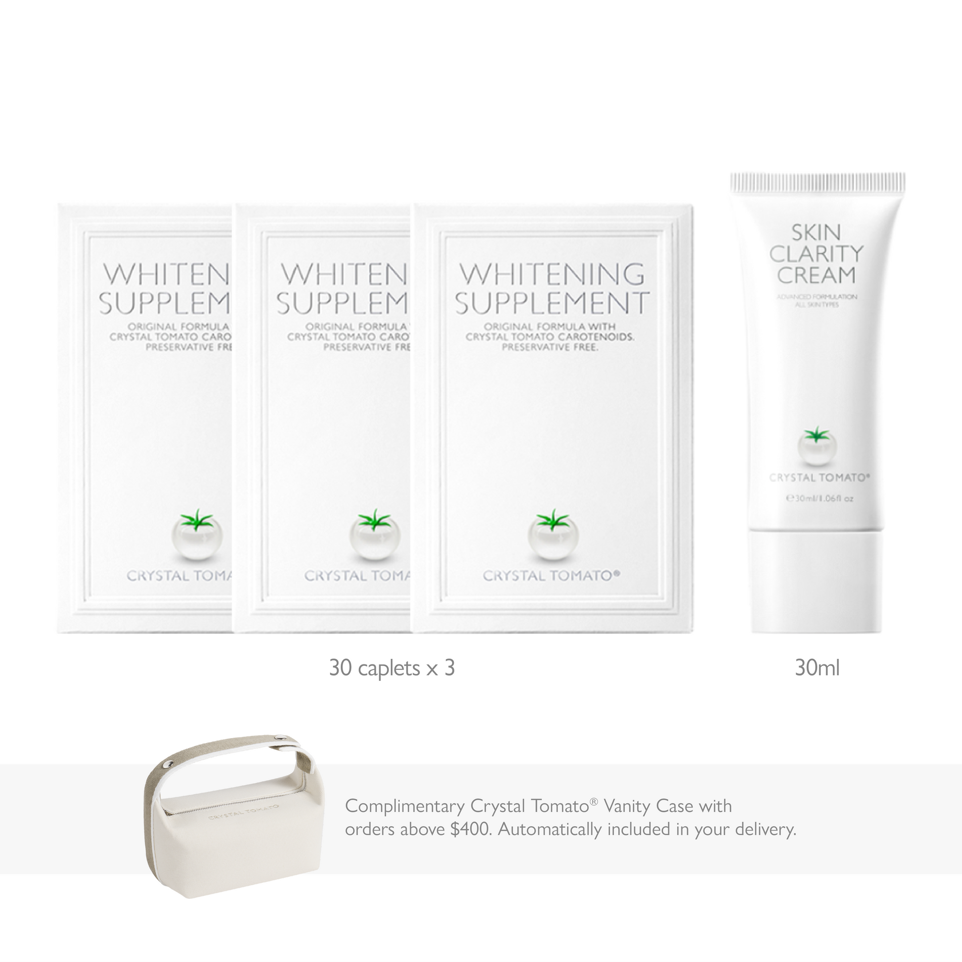 CRYSTAL TOMATO® Brilliance Revival Collection | Supplement & Dark